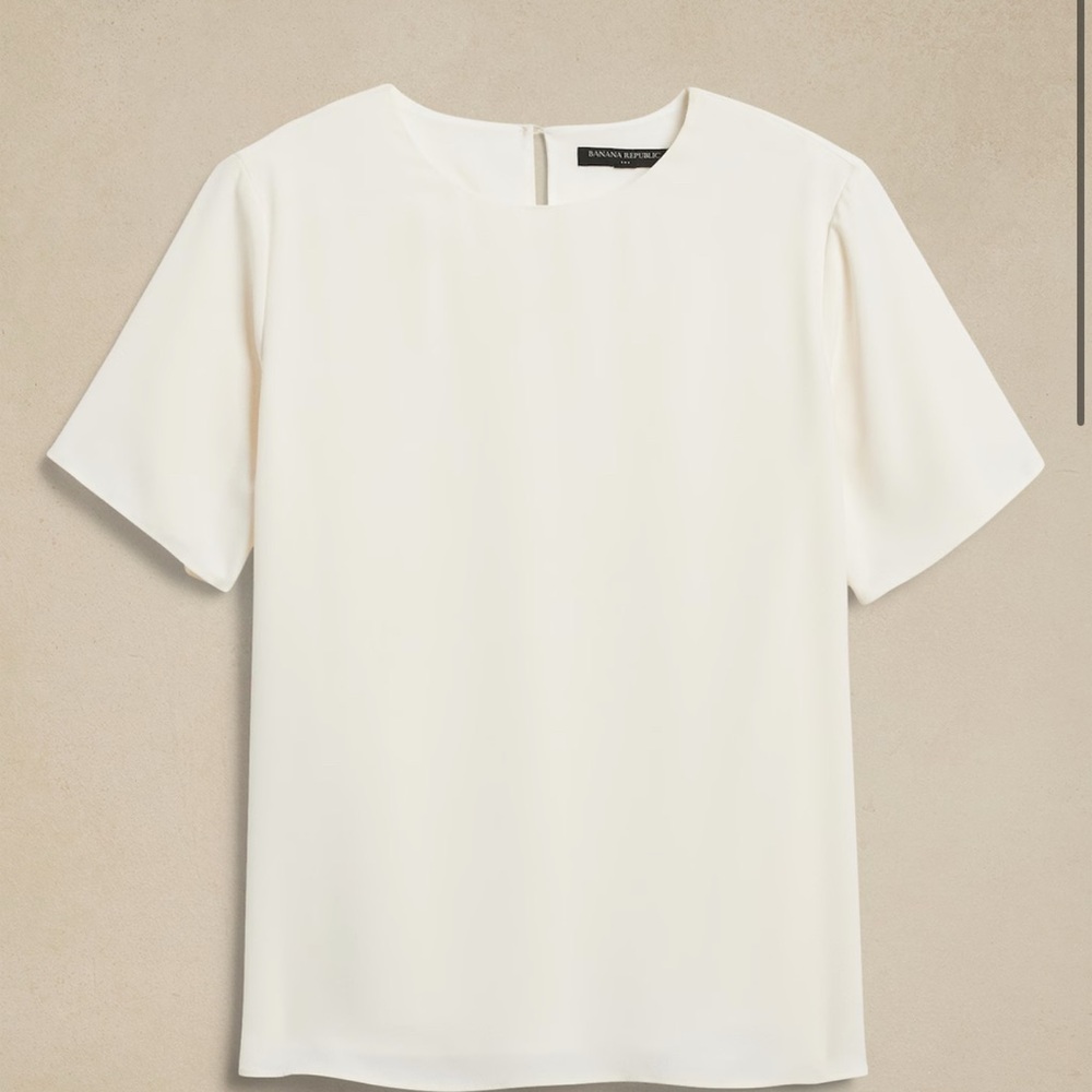 Elegant Cream Women's Top